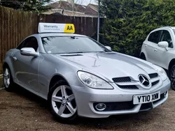 Silver Used 2010 Mercedes SLK200 Cabriolet | £3,495 (Fair price)