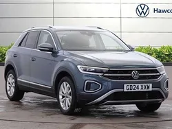 Blue Used 2024 VW T-Roc Style SUV | £26,495 (Fair price)
