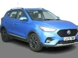 Blue Used 2021 MG ZS Exclusive Sedan | £9,500 (Good price)