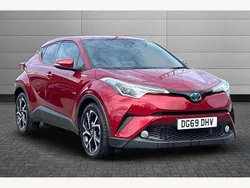 Red Used 2019 Toyota C-HR Design SUV | £17,695 (Fair price)