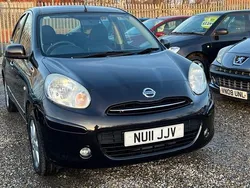 Black Used 2011 Nissan Micra Acenta Hatchback | £5,199 (Fair price)