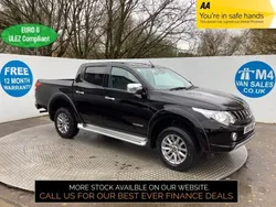Black Used 2019 Mitsubishi L200 Warrior Pickup | £11,995