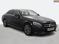 Black Used 2018 Mercedes C220 Sedan | £14,495 (Super price)