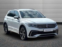 White Used 2022 VW Tiguan R-line SUV | £26,999 (Fair price)