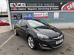 Black Used 2015 Vauxhall Astra SRi Hatchback | £3,295 (Fair price)