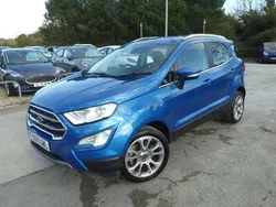 Lightning blue Used 2020 Ford Ecosport Titanium SUV | £11,995 (Fair price)