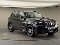 Sapphire black Used 2022 BMW X5 M Sport SUV | £44,400 (Good price)