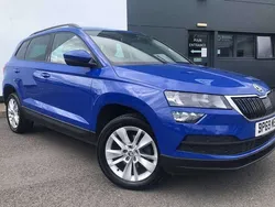Blue Used 2019 Skoda Karoq SE Technology SUV | £13,995 (Fair price)