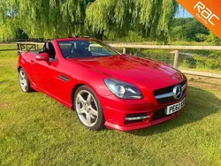 Red Used 2012 Mercedes SLK250 AMG Cabriolet | £8,495 (Fair price)