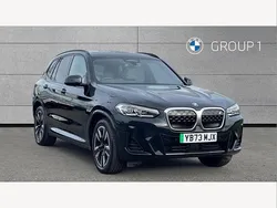 Black Used 2023 BMW iX3 M Sport SUV | £33,993 (Fair price)