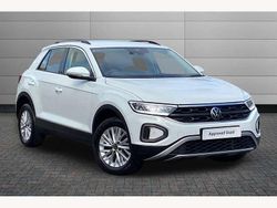White Used 2024 VW T-Roc Life SUV | £22,595 (Fair price)