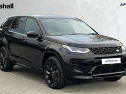 Metallic santorini black Used 2025 Land Rover Discovery Sport SE Dynamic SUV | £43,706 (A bit pricey)