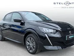 Black Used 2022 Peugeot e-208 Allure Premium Hatchback | £11,997 (Good price)