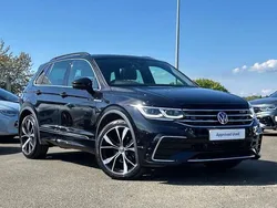 Black Used 2020 VW Tiguan R-line SUV | £25,495 (Fair price)