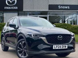 Jet black Used 2023 Mazda CX-5 Exclusive-Line SUV | £26,065 (Fair price)