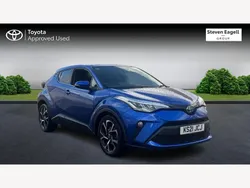 Blue Used 2021 Toyota C-HR Design SUV | £18,089 (Fair price)