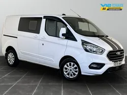 White Used 2020 Ford Transit Custom Limited Van | £17,795 (Fair price)