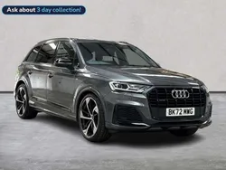Grey Used 2022 Audi Q7 Black Edition SUV | £46,875 (Fair price)