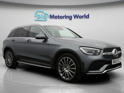 Grey Used 2021 Mercedes GLC300 AMG Line Premium Estate | £29,400 (Good price)