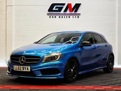 Blue Used 2012 Mercedes A200 AMG Hatchback | £5,695 (Expensive)