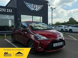 Red Used 2018 Toyota Yaris Hatchback | £11,975 (Fair price)