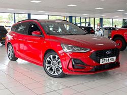 Red Used 2024 Ford Focus ST-Line Estate | £21,489 (A bit pricey)