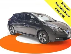 Black Used 2021 Nissan Leaf N-Connecta Hatchback | £9,895 (Good price)