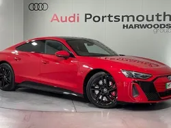 Red Used 2024 Audi e-tron GT quattro Black Edition Sedan | £79,990