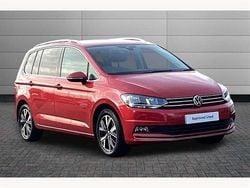 Red Used 2022 VW Touran SEL MPV | £24,995 (A bit pricey)