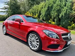 Red Used 2017 Mercedes CLS220 AMG Line Premium Plus Coupe | £12,500 (Fair price)