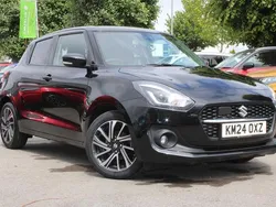 Black Used 2024 Suzuki Swift SZ5 Hatchback | £15,000 (Fair price)