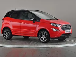 Red Used 2019 Ford Ecosport ST-Line SUV | £9,598 (Fair price)