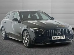 Black Used 2024 Mercedes C43 AMG Premium Plus Estate | £51,495 (Fair price)