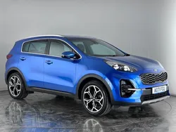 Blue Used 2021 Kia Sportage GT-Line SUV | £16,600 (Fair price)