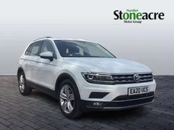 White Used 2020 VW Tiguan SEL SUV | £15,690 (Super price)