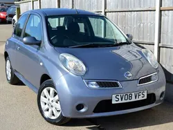 Grey Used 2008 Nissan Micra Acenta+ Hatchback | £2,949 (A bit pricey)