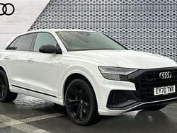 White Used 2020 Audi Q8 Comfort SUV | £40,505 (Super price)