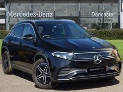 Black Used 2022 Mercedes EQA250 AMG line SUV | £20,490 (Fair price)