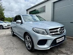 Silver Used 2017 Mercedes GLE350 AMG line Estate | £22,850 (Fair price)