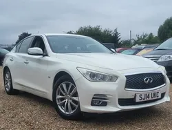 White Used 2014 Infiniti Q50 Sedan | £4,495 (Good price)