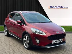 Red Used 2018 Ford Fiesta Active Hatchback | £12,995 (Fair price)