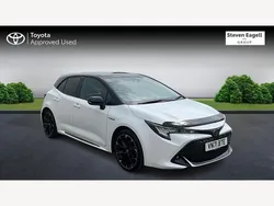 White Used 2021 Toyota Corolla Sport Hatchback | £19,566 (A bit pricey)