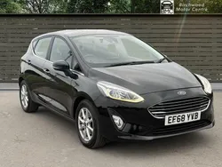 Black Used 2018 Ford Fiesta Zetec Hatchback | £5,695 (Fair price)