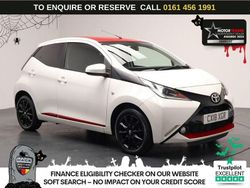 White Used 2018 Toyota Aygo x-press Hatchback | £7,590 (Fair price)