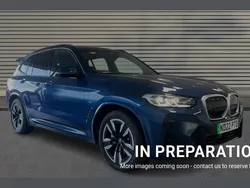 Phytonic blue metallic paint Used 2022 BMW iX3 M Sport SUV | £29,395 (Fair price)