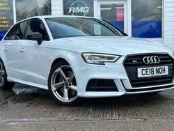 White Used 2018 Audi S3 Black Edition Hatchback | £18,650 (Fair price)