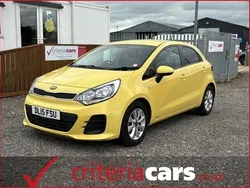 Yellow Used 2015 Kia Rio Hatchback | £4,999 (Fair price)