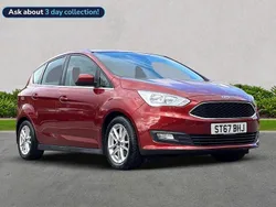 Red Used 2017 Ford C-MAX Zetec MPV | £9,399 (A bit pricey)