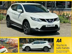 White Used 2014 Nissan Qashqai Acenta SUV | £5,700 (Good price)
