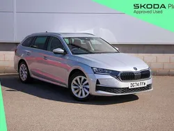 Brilliant silver metallic Used 2024 Skoda Octavia SE L Estate | £28,895